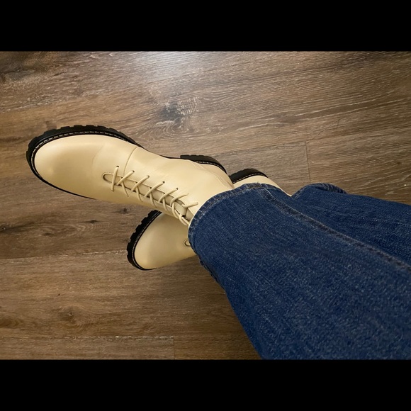 New JCrew Gwen Lug sole boots 9.5 - Picture 4 of 9